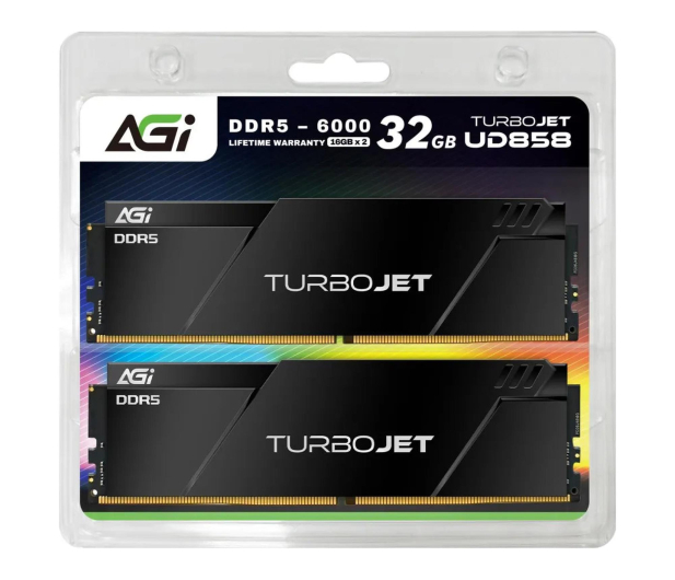 AGi 32GB (2x16GB) 6000 CL30 Turbojet Black - 1531207 - zdjęcie 4